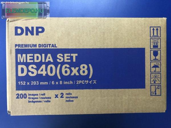 DNP DS40 15 x 20cm ( 6" x 8" ) 2 x 200 Media set