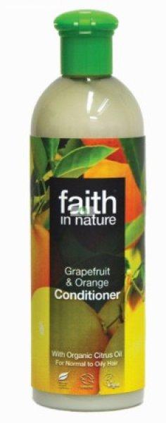 Grapefruit és Narancs kondicionáló és balzsam - 400ml - Faith In Nature