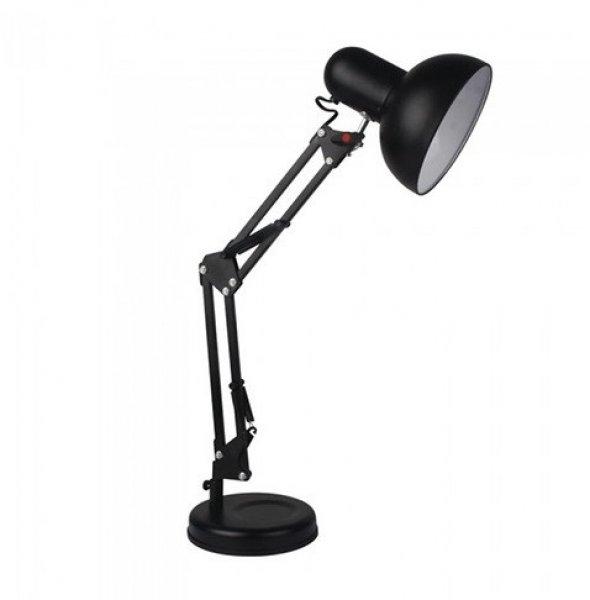 Designer asztali lámpa kapcsolóval (E27) fekete (15,5x38x44 cm) IZZÓT NEM
TRATALMAZ