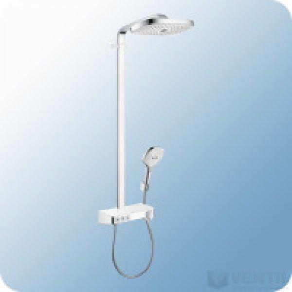 Hansgrohe Raindance Select E 300 fejzuhany + kézizuhany szett fehér/króm