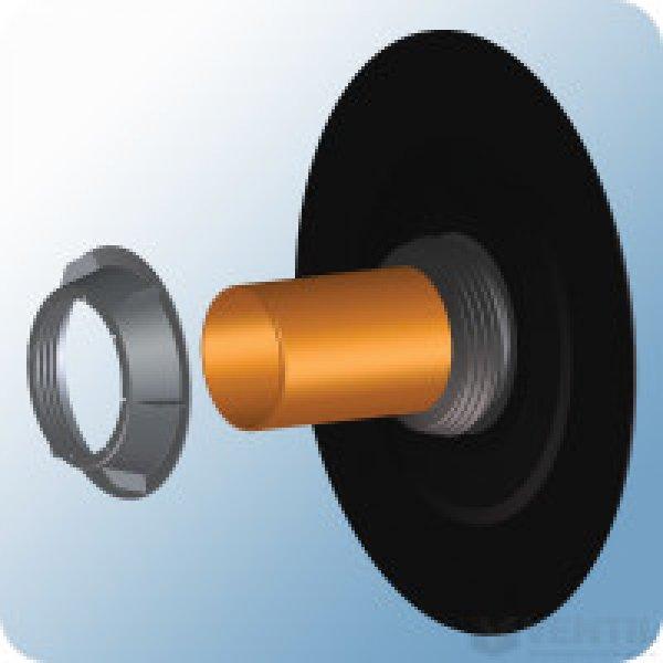 HL csőáttörés szigetelő DN110 d 110-115mm ajakos tömítéssel
bitumengallérral védő anyával