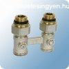 Honeywell Verafix VKE raditorszelep, egyenes kivitel, H t