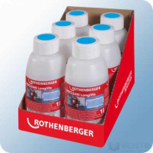 Rothenberger tisztító vegyszer padlófűtés rendszerekhez (6 palack/ 1L)