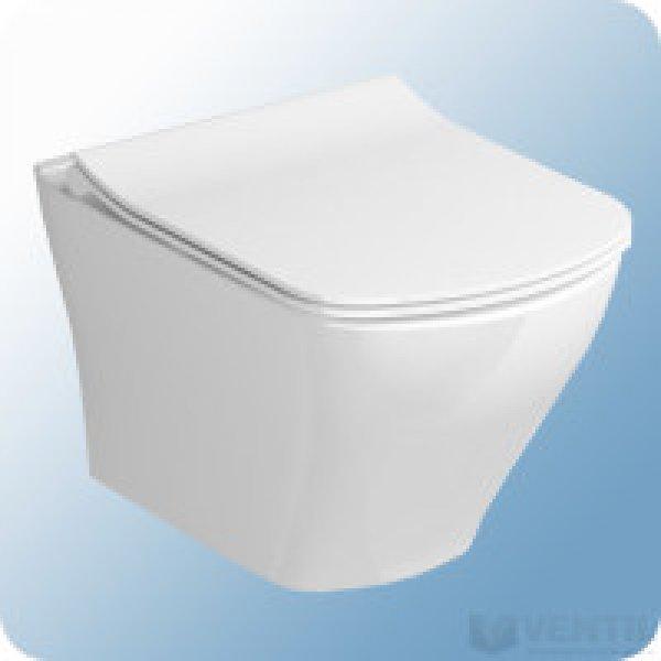 Ravak WC Classic RimOff perem nélküli fali WC csésze 365x510x325mm