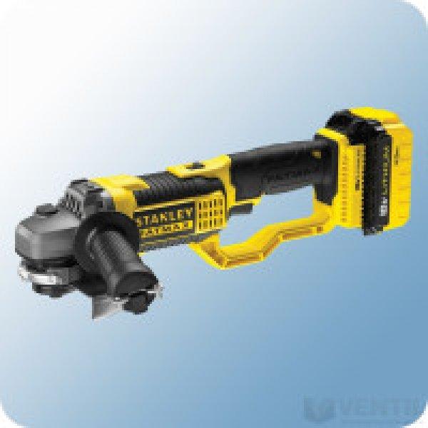 Stanley FatMax 18V 125mm-es akkus sarokcsiszoló 2db 4,0Ah Li-Ion
akkumulátorral