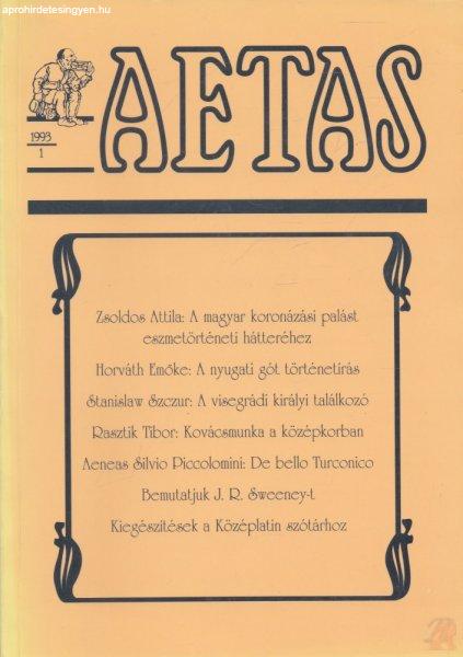 AETAS 1993/1. szám