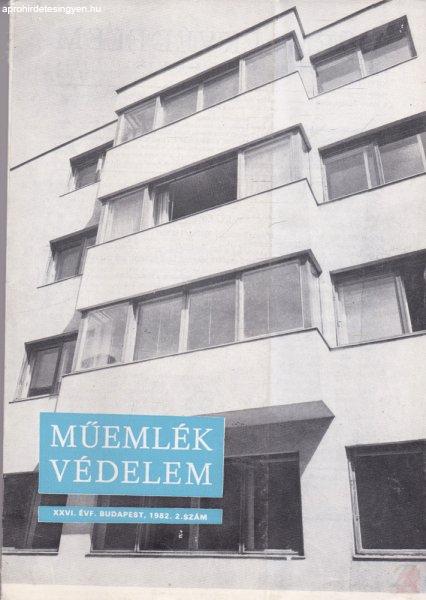 MŰEMLÉKVÉDELEM - XXVI. évf., 1982/2.