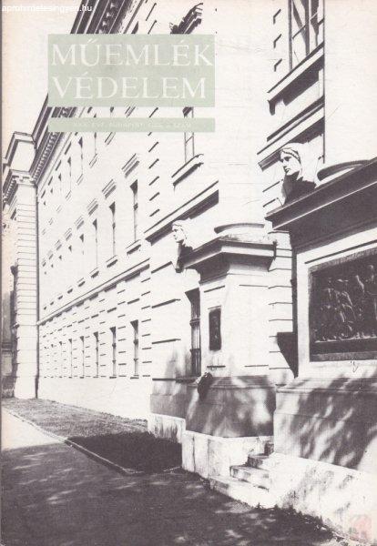 MŰEMLÉKVÉDELEM - XXX. évf., 1986/3.