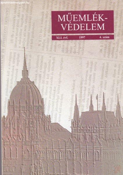 MŰEMLÉKVÉDELEM - XLI. évf., 1997/4.