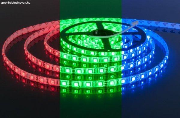 LED szalag 60 SMD LED/m 10,8W RGB színes kültéri (IP65)