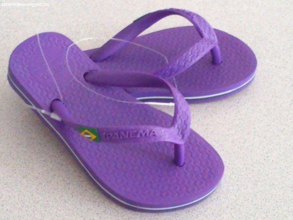 Ipanema Classic Brasil Kids Gyerek Papucs Lila