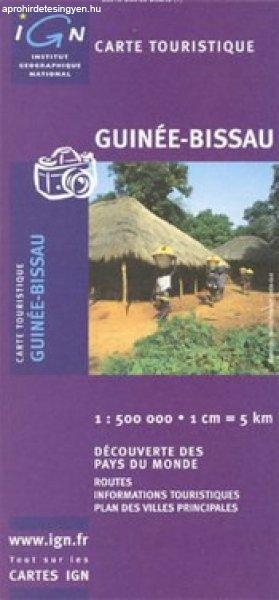 Bissau-Guinea térkép - IGN