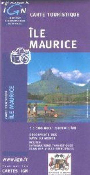 Mauritius térkép - IGN