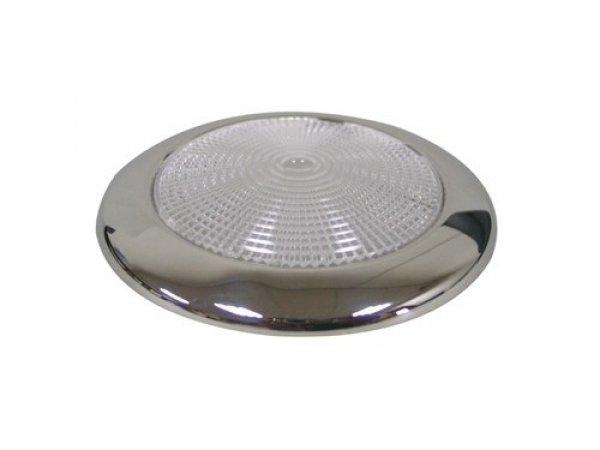 Kabinfény lapos 28 led inox 132 mm EVA