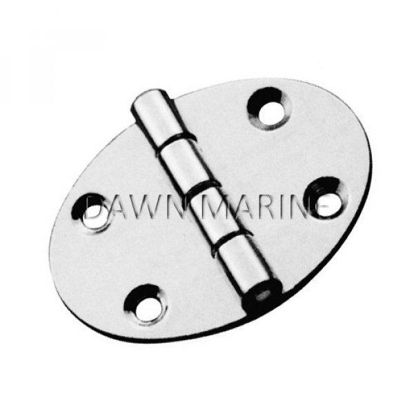 Zsanér inox 70 x 40 mm szimmetrikus DAW