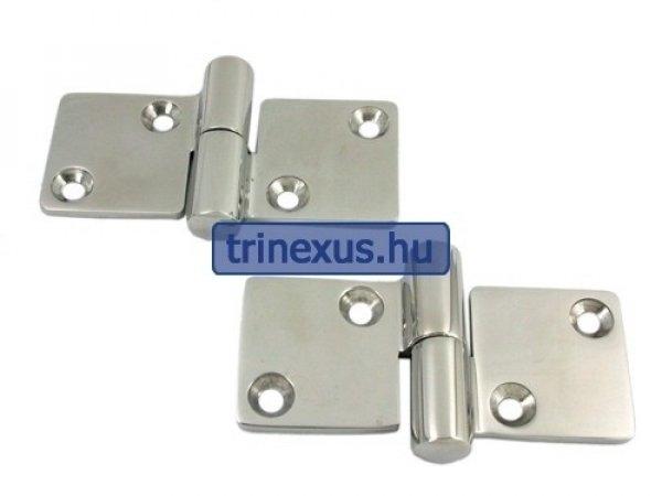 Zsanér krómozott lapos 99x32 mm EVA