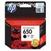 HP 650 eredeti fekete tintapatron CZ101AE 
