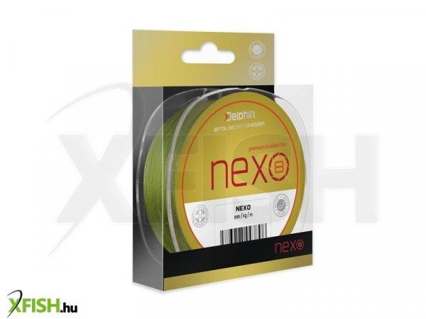 Delphin Nexo 8 Szálas Zöld Fonott Zsinór | 0,12Mm 16,5Lbs 300M