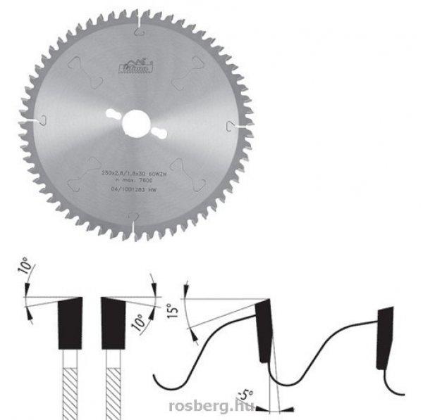 Pilana gérvágó körfűrészlap 300 x 30x 3/2 Z80 (81 WZ N)