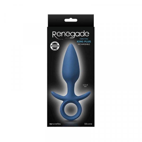 Ns Novelties Renegade King Medium Blue anál plug