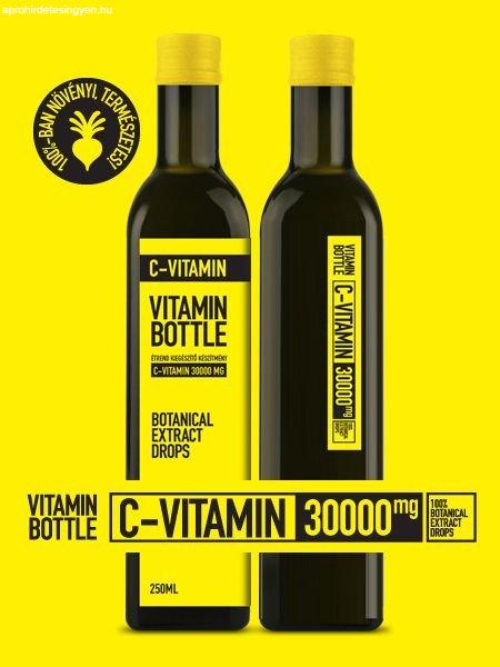 Vitamin Bottle C-vitamin 30000 mg Csipkebogyó-, és Feketeribizli kivonattal
csepp (250 ml)