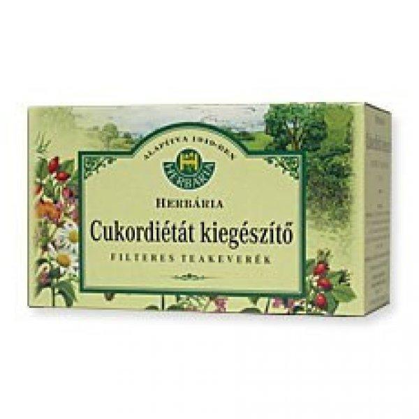 Herbária Filteres tea Cukordiétát kiegészítő (20x1,5 g)