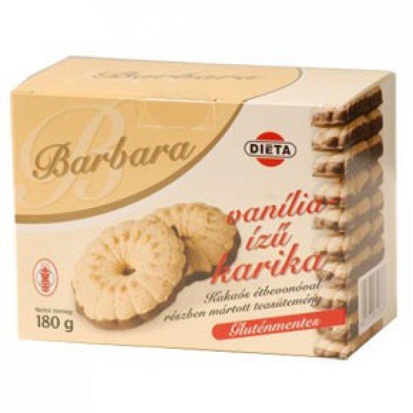 Barbara gluténmentes vaníliás karika (150 g)