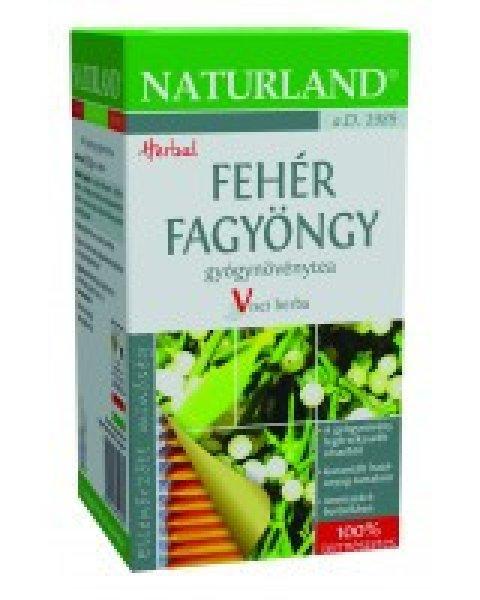 Naturland Fehér Fagyöngy Tea (25 filter)