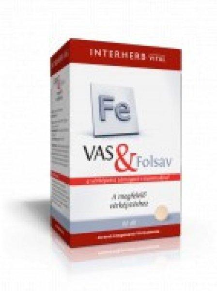 Interherb VITAL Vas & Folsav tabletta (60 db)