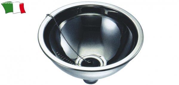 Mosogató inox kerek szifonnal 29 cm GFN