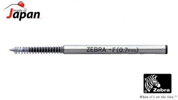 Tollbetét golyós Zebra F 0.7 fekete