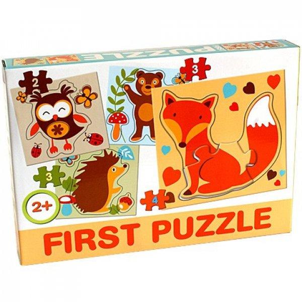 Bébi First puzzle Erdei állatokkal