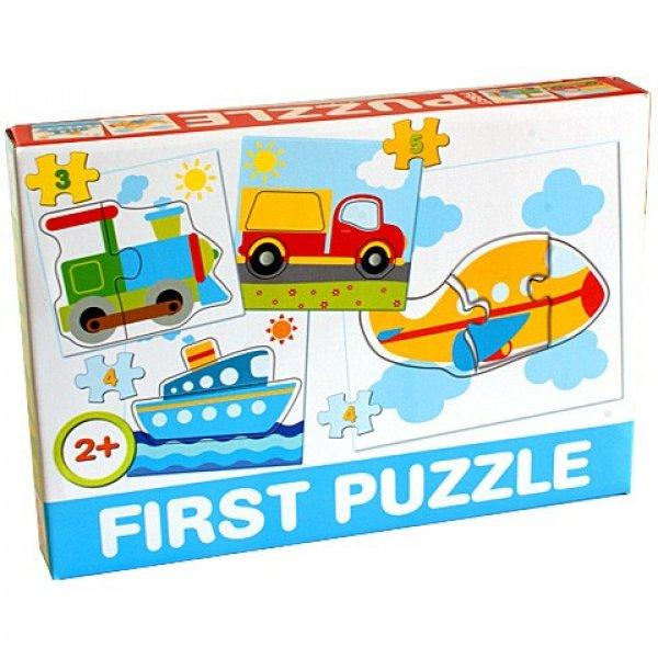 Bébi First puzzle járművekkel