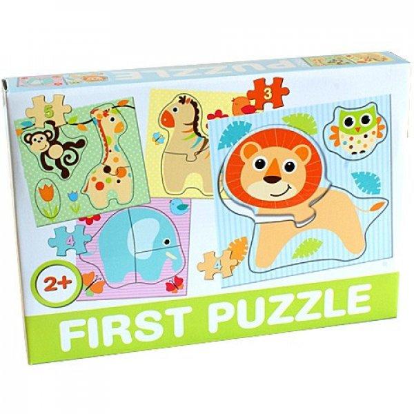 Bébi első puzzle bébi állatokkal Dohány-Toys