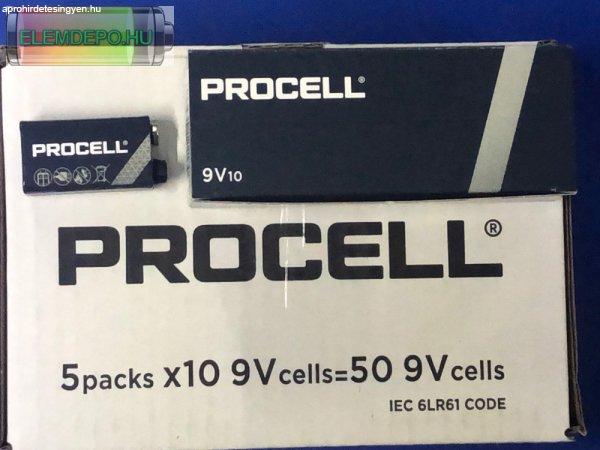 Duracell Procell Constant Power 9V MN1604 NEW Box10 / 50