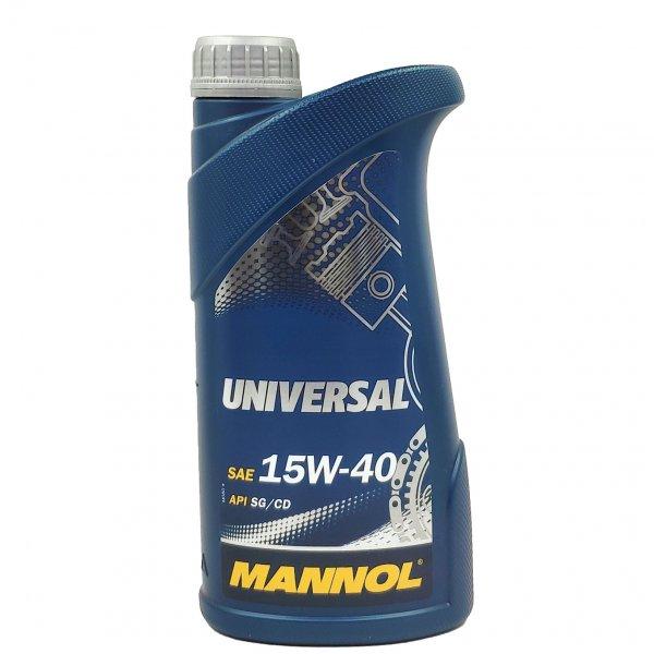 Motorolaj 15W-40 Mannol Universal 1 liter