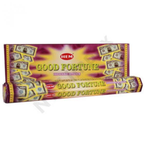 Füstölő 20 db * 6cs/doboz GOOD FORTUNE