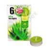 ALOE VERA teamcses, illatgyertya 6 db-os