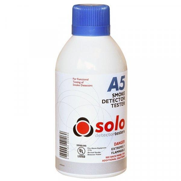 SOLO A5, füstérzékelő teszt aeroszol