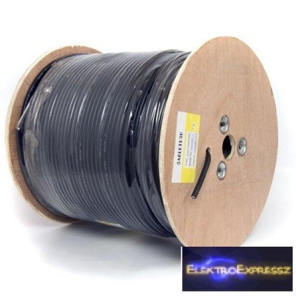 Koax kábel Fekete GEL F690BV + 305M