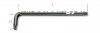Beta 97RTX 40 Hajltott Tamper Resistant Torx imbuszkulcs