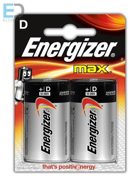 Energizer Max D LR20 NEW 1,5V BL2 ( 1db elem )