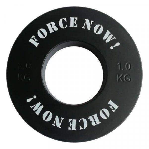 Force Now! Kalibrált frakciós súlytárcsa, acél (Calibrated steel plate),
1,00kg