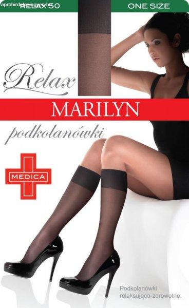 MARILYN PIANO RELAX 50 női kompressziós hatású térdzokni