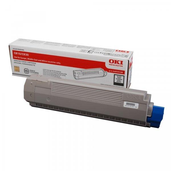 Oki C810 Eredeti Fekete Toner