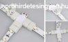 LED szalaghoz eloszt elem (L,T,X irny) 8mm