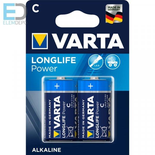 Varta LongLife Power LR14 C (4914) Baby B2 ( 1 db elem )