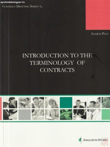 INTRODUCTION TO THE TERMINOLOGY OF CONTRACTS 
