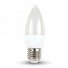 LED gyertya g 7W E27 MelegFehr/2700 K, 650/720 lumen 3 v