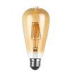 LED Vintage Gold Osram krte 7,5W E27 MelegFehr Filament sz